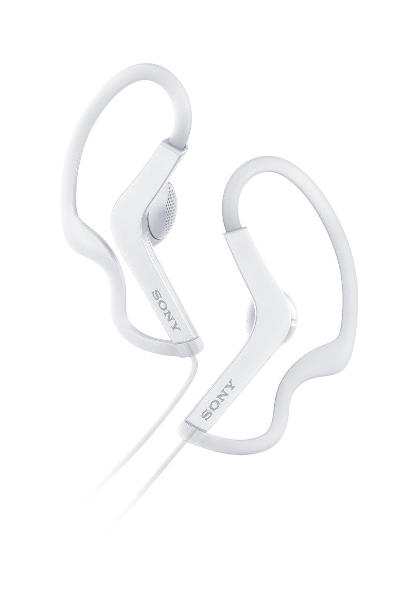 Sony AS210 Sport In-Ear Headphones (White)