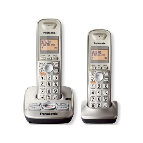 Panasonic KXTG4222N DECT 6.0 2-Handset Phone System with Answering Capability