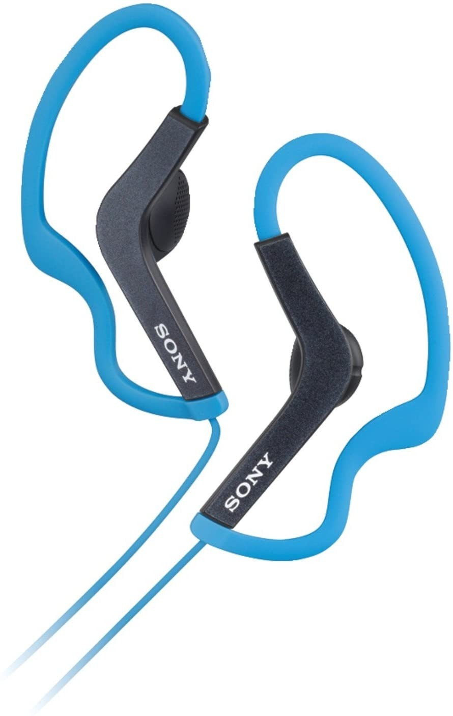 Sony MDR-AS200/BLU Active Sports Headphones, Blue [Blue]
