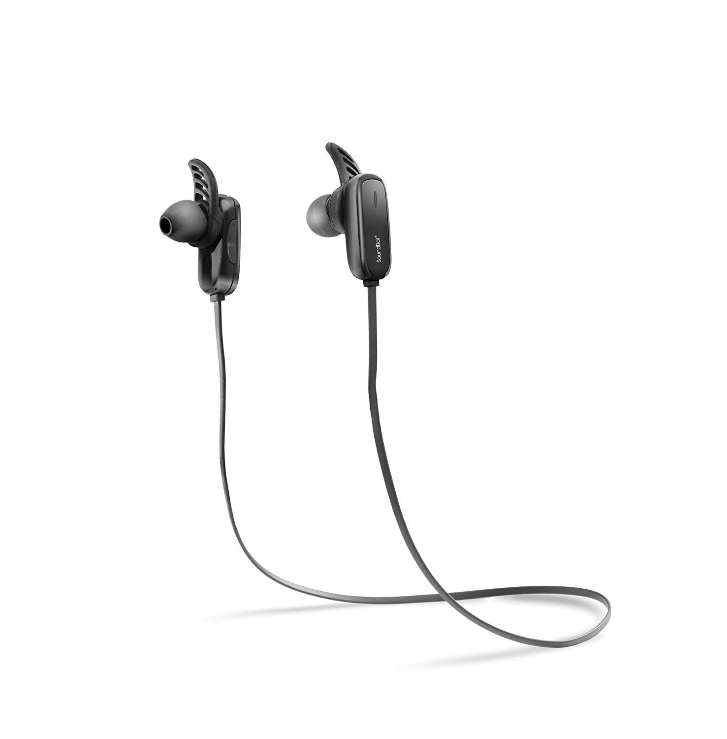 SoundBot SB551 Bluetooth Headphone Sport Active Earbud Multi-point Wireless Headset w/ Built-in Battery